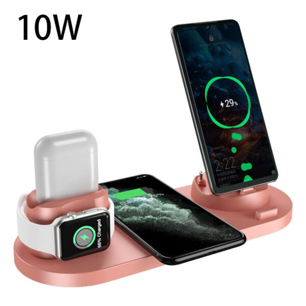 Wireless Charger For IPhone Fast Charger For Phone Fast Charging Pad For Phone Watch 6 In 1 Charging Dock Station - Image 7